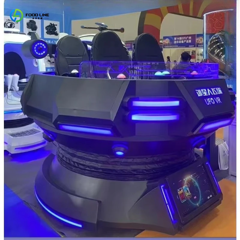 FL VR Cinema Simulator Tactical Mission Trainer Enclosure Steel Alloy for Defense Academy Base