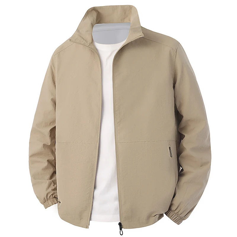 Spring Men Waterproof Jackets Mens Windproof Casual Jackets Coats Autumn Mens Fashion Outdoor Jackets Windbreaker Male LZLLTT