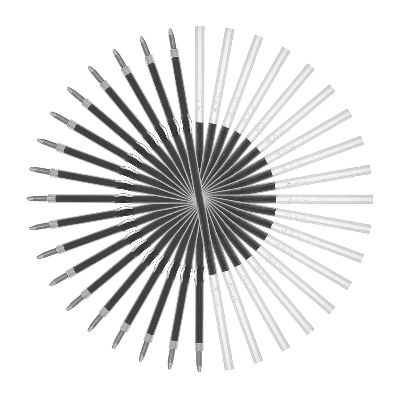 100 Pcs Pen Refills 0 Ink Refills For Beadable Pen 7mm Blue Ink Core for Office Writing Smooth Longlasting Easy