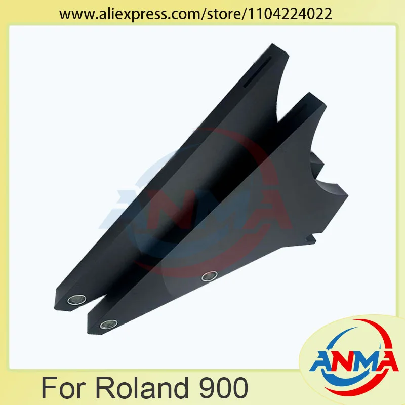 

1 комплект концевых блоков чернильного воздуховода для Man Roland ﻿ Детали печатной машины 900. Концевые пластины блока чернильного фонтана.