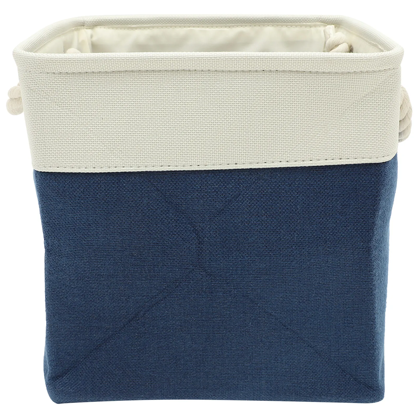 

Fabric Storage Basket Large Foldable Laundry Hamper Bucket Clothes Linen Bag Cube ganizer Toy Pouch 11x11 Size Home