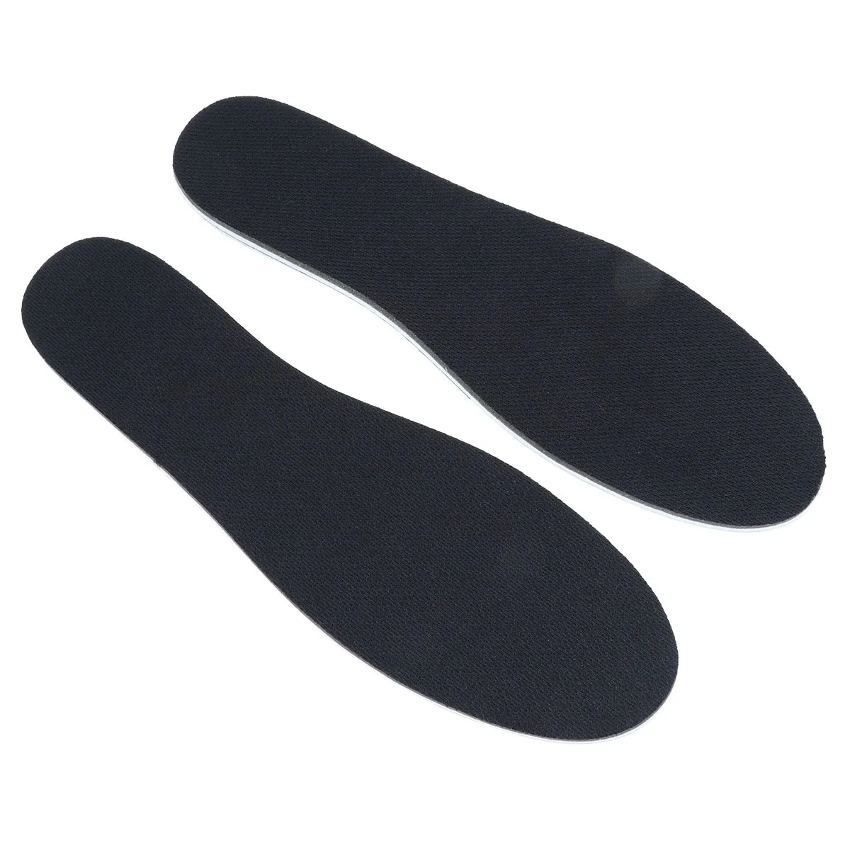 

1 Pair 2CM Increased Insole Invisible Increase Insoles Full Pad Comfort Male And Female Sponge Insoles(Black)