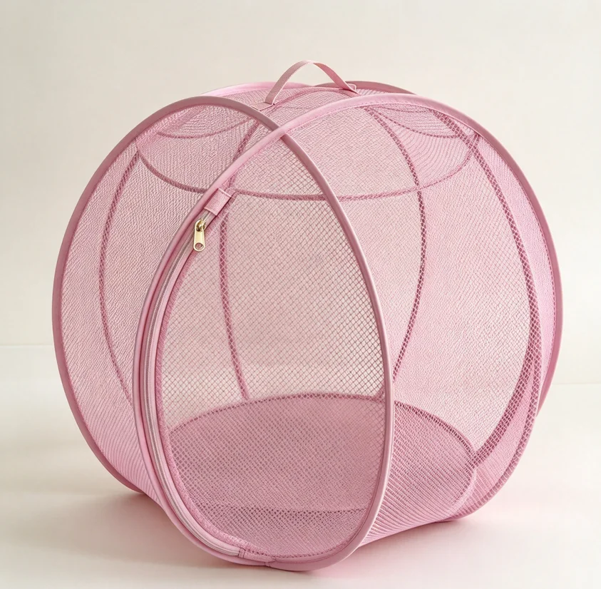 360 ° Parque de juegos plegable y redondo para gatos, con estructura de malla, de fácil montaje, transpirable, para uso en exteriores, tienda portátil para mascotas, ideal para acampar, parques y viajes.