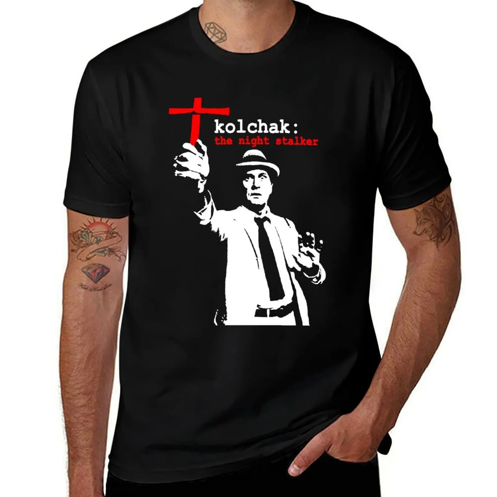 

Kolchak The Night Stalker T-Shirt t shirts for man graphic tees T-Shirt