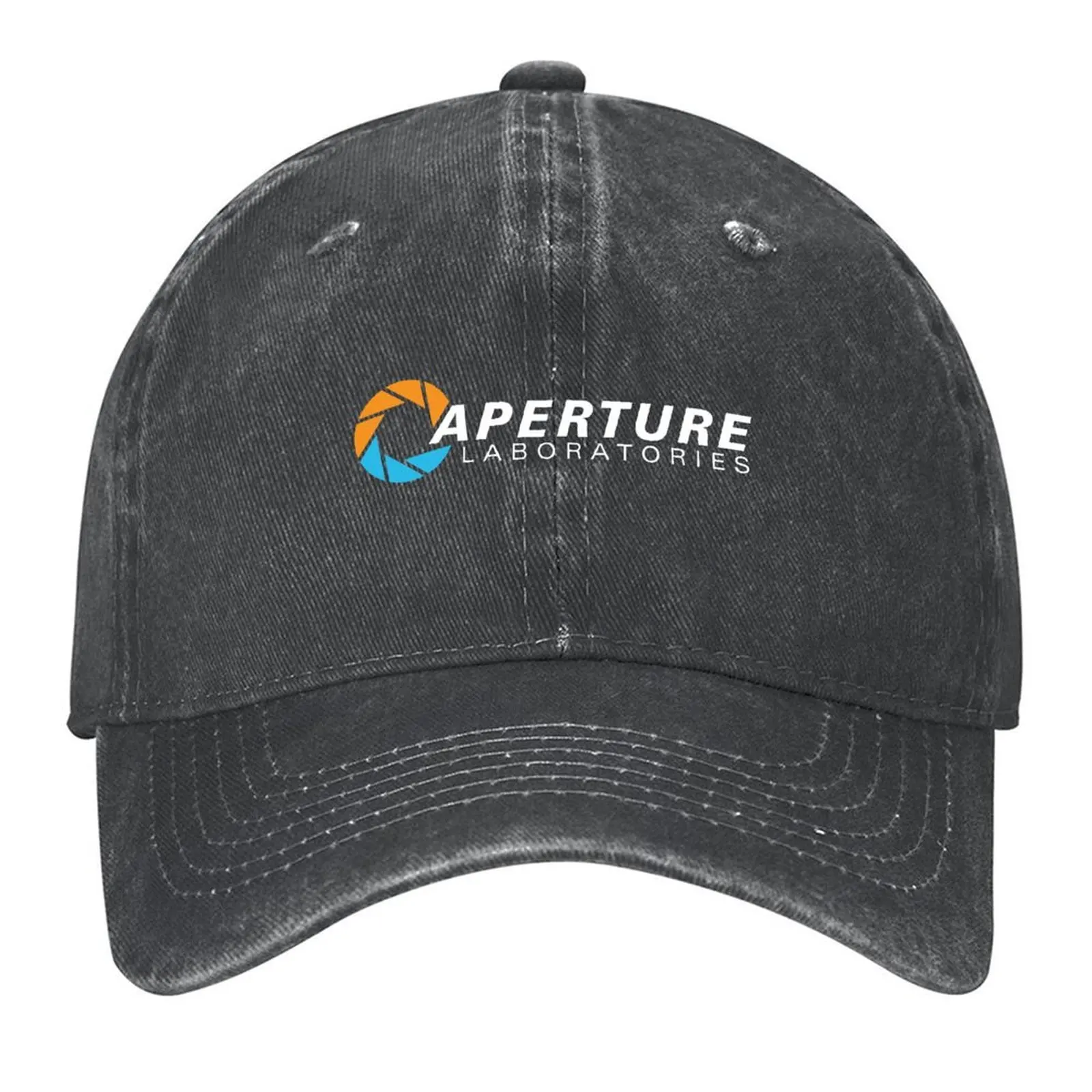 

Portal | Aperture Science Logo Colors Baseball Cap Snapback Cap dad hat funny hat Custom Cap Baseball For Men Women's