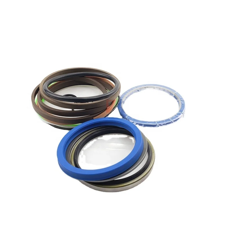 JUYULONG Electric Parts Apply To Kobelco 200 230 250 350-8-6E-5 Arm Boom Bucket Excavator Hydraulic Cylinder Seal Kit oil seals