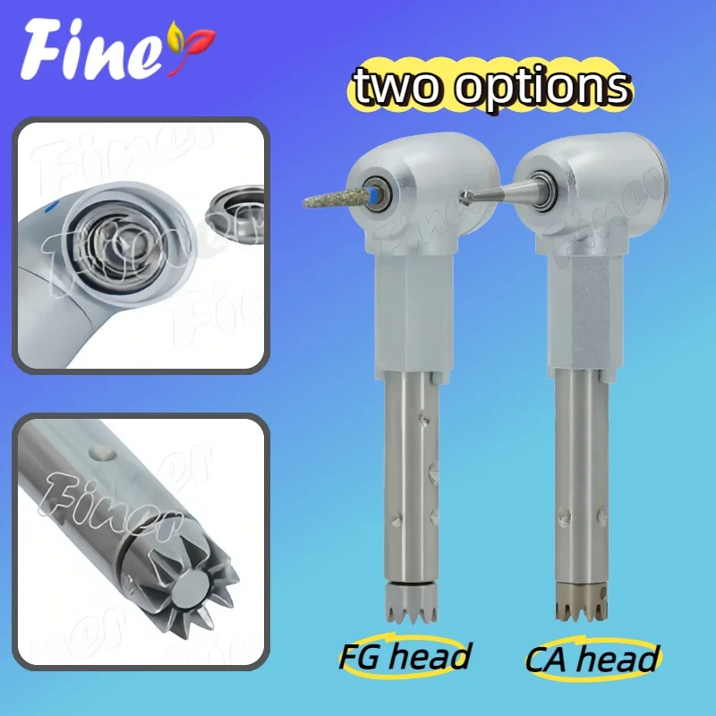 

Finer Dental Contra Angle Handpiece Head Against Angulo Head Fit KaVo Push Button Inner Water Spray CA FG Dental Angle Head