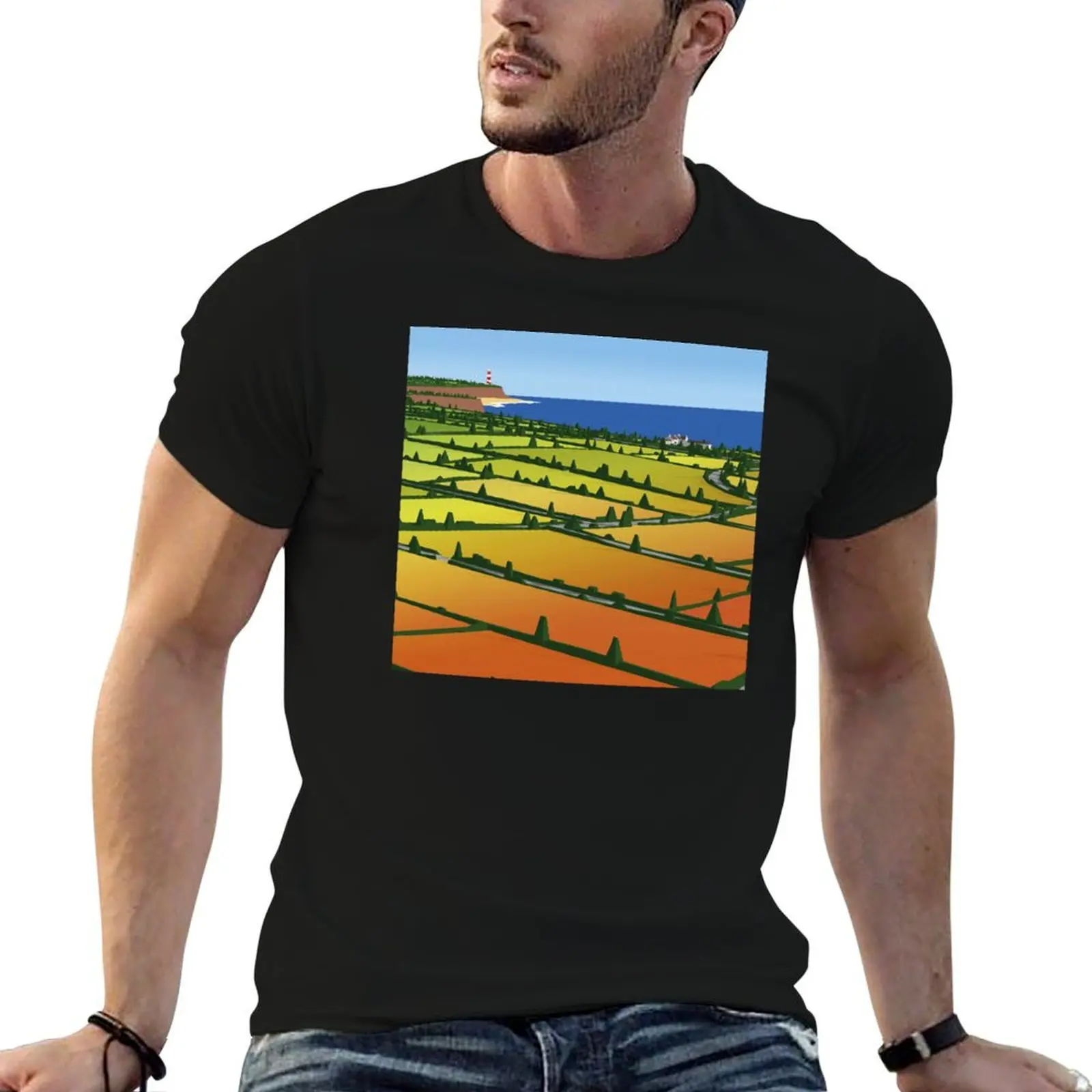 

Lemon Jelly Lost Horizons T-Shirt t shirts for man slim fit t shirts for man cotton soft cotton tshirt 100% T-shirt