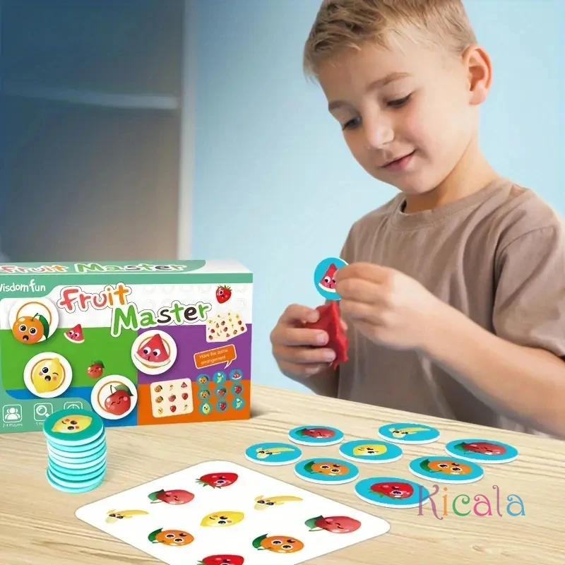 Fruit Master Card Game Quick Eyes And Hands Battle Board Game Family Puzzle Game Party Entertainment Game Board Game Toy