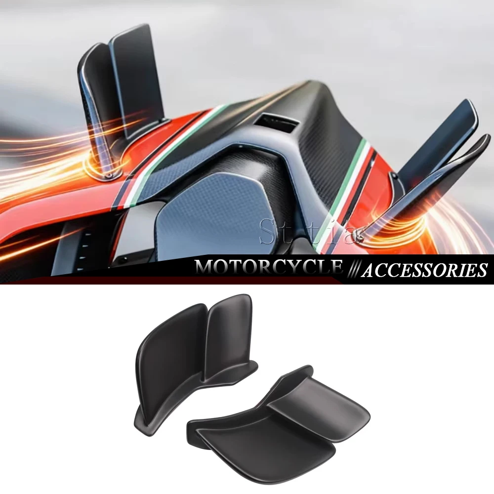 

Для мотоциклов Ducati Panigale V2 V4 V4S V4R 2018-2024 2021 2022 2023: заднее антикрыло, фиксированное заднее крыло, задний спойлер, заднее хвостовое крыло
