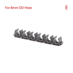 Pneumatic Tube Air Hose Fixing Clamp Water Pipe Holder Gas Compressor Tubing Diversion Flow Clip 6 Way 4mm 6mm 8mm 10mm 12mm16mm