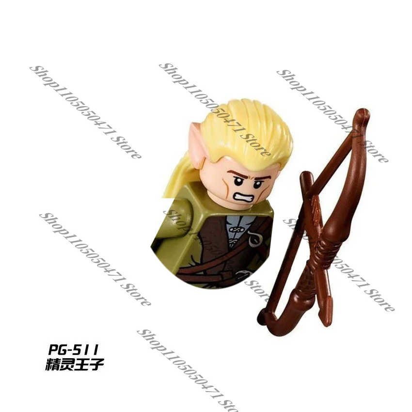 Bausteine Der Herr der Ringe klassische Charaktere aus Fantasy-Filmen Soldaten Ork Kinder-MINI-Bausteine Spielzeug Geschenke