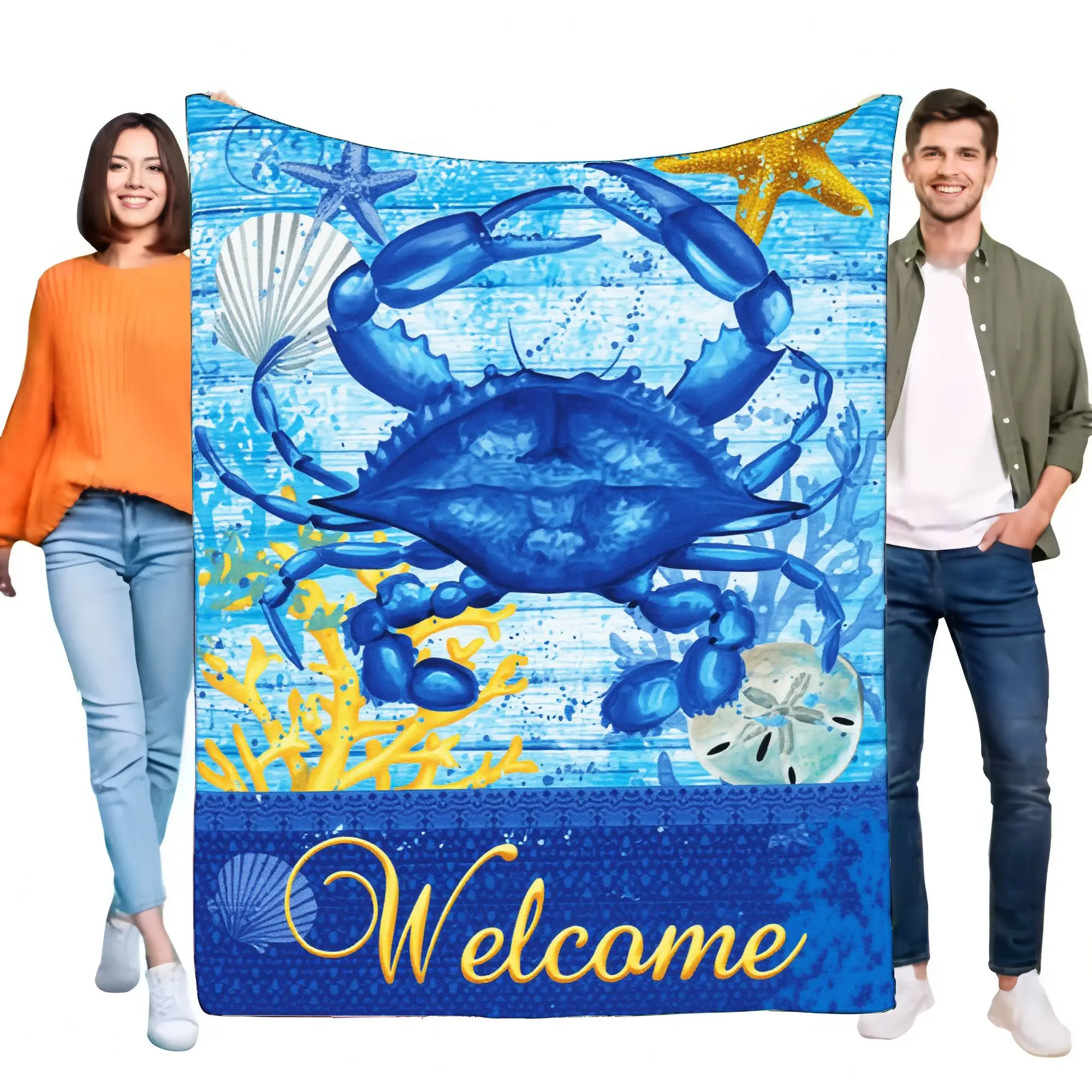 Vibrant Blue Crab B…