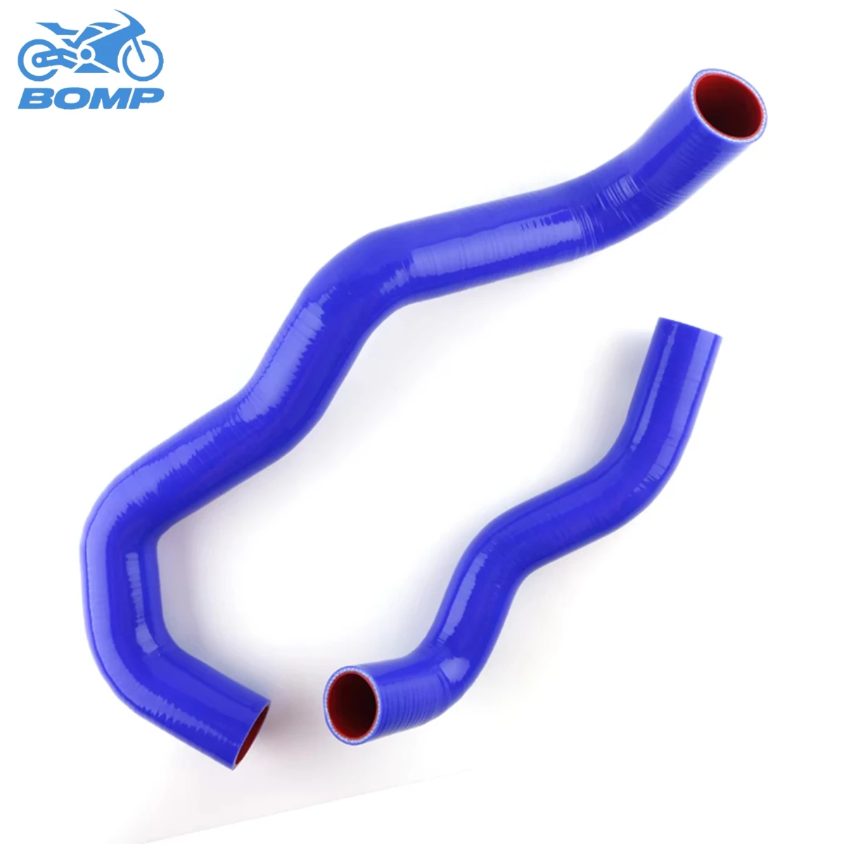For 2002-2007 Ford F250 6.0L Diesel Twin Beam Silicone Coolant Radiator Hoses 2003 2004 2005 2006 Tubes Kit 2Pcs 11 Colors