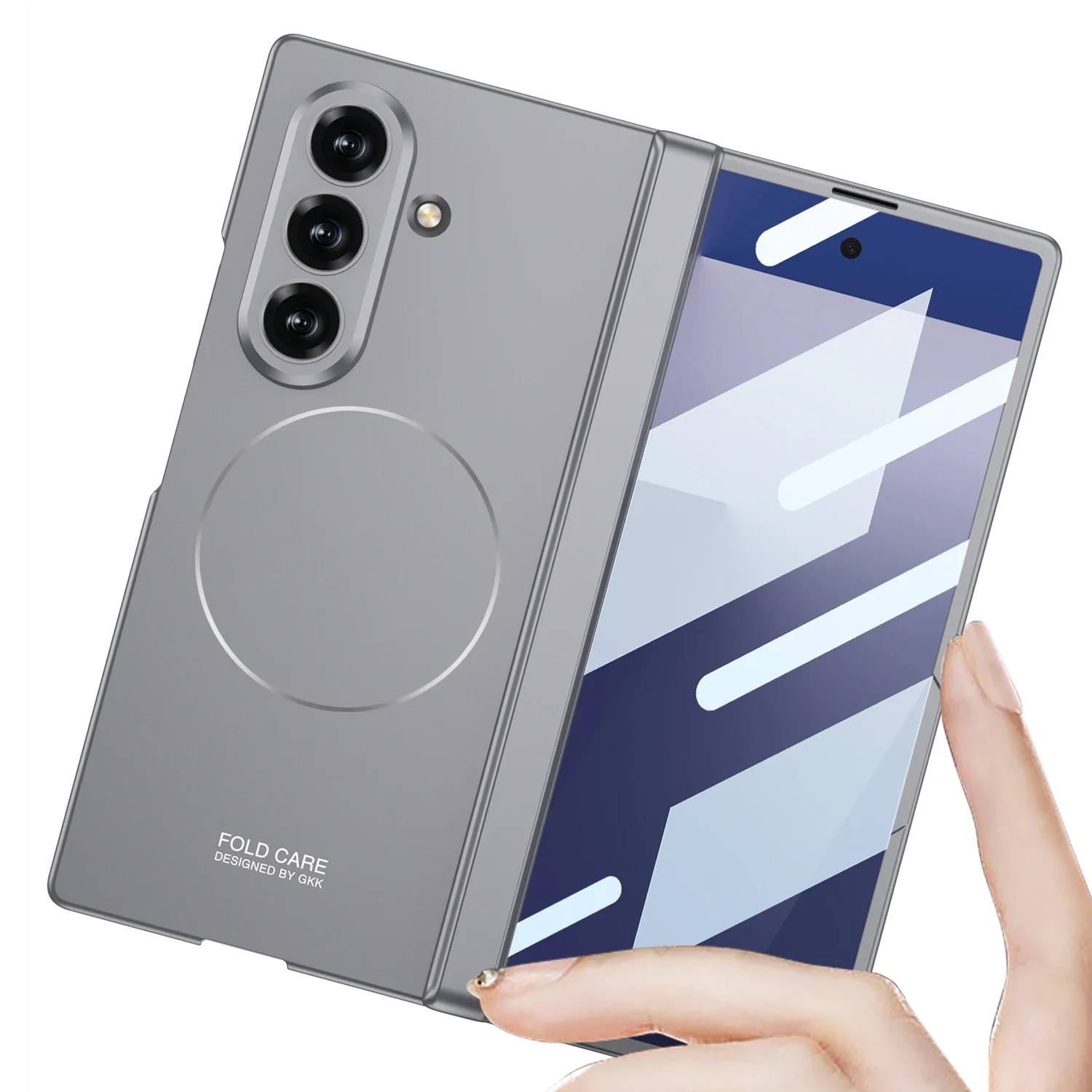 With Glass Film Fold7 8 Ultra For Magsafe Shockproof Protective Cover Magnetic Hinge Protective Case For Samsung Galaxy Z Fold 7