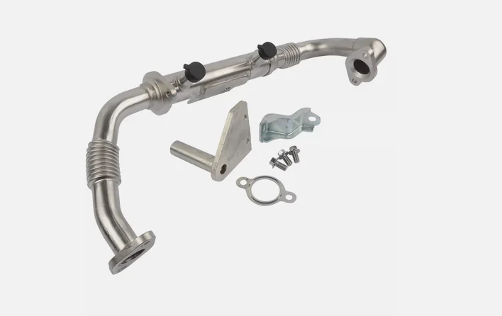 Refroidisseur EGR avec tuyau, moteur Nissan Navara D40 Atofinder R51 2.5 dCi, 14735-EC00D