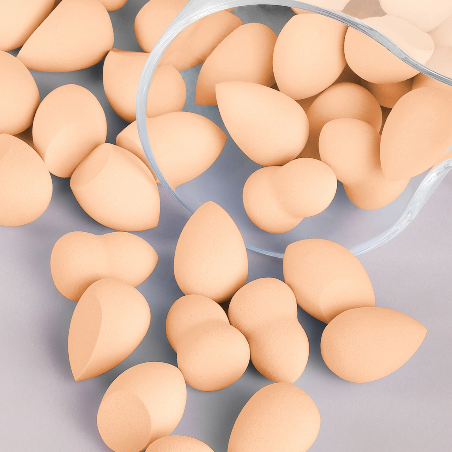 40pcs Detail Little Beauty Egg Sponge Egg Cute Multi Shape Mini Multi Functional Brush Makeup Supplies Soft Skin Friendly Can Be