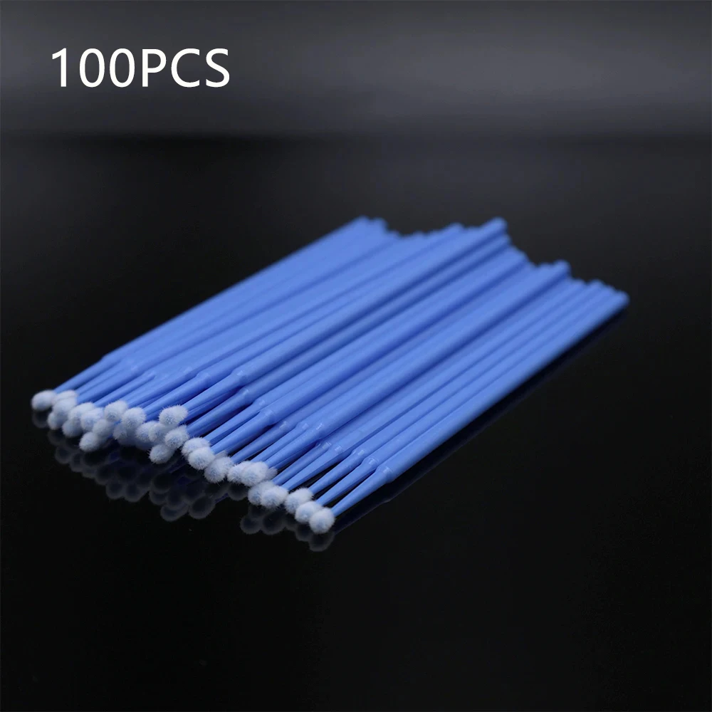 100pcs Dental Lab Disposable Micro Brush Eyelash Eyelash Extension Tools Make Up Tools Applicator Stick Teeth Whitening