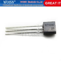 20 sztuk/partia BT169D BT169 TO-92 Triacs tyrystor SCR 400V 9A 3-Pin SPT nowy oryginalny w magazynie