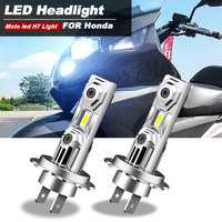 Motorcycle 60W White 12000lm H7 LED Headlight Bulbs For Honda Silver Wing 600 2002-2013 FSC600
