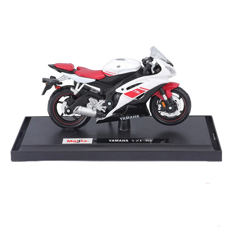 Maisto 1:18 yamaha 2008 YZF-R6 genuine motorcycle static model die cast car collectible gift toy juguetes toy car