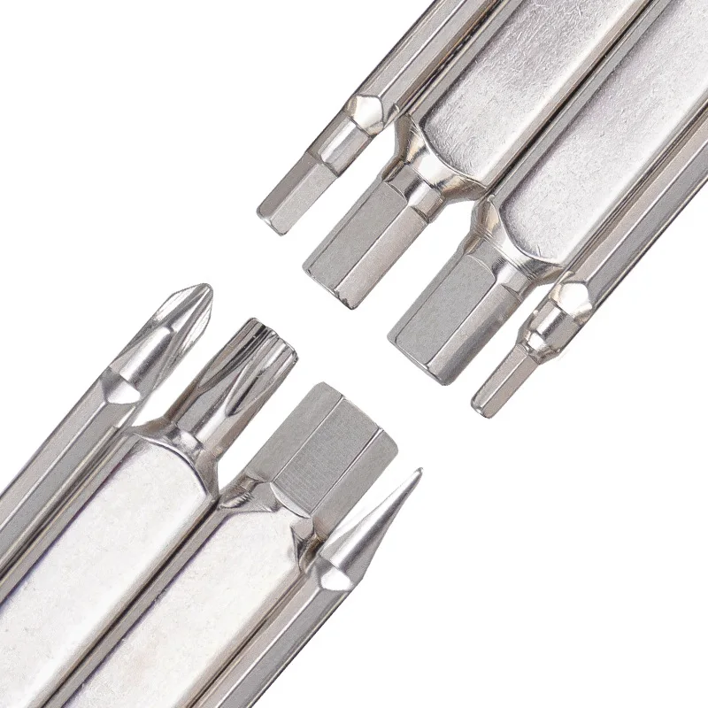 8 in 1 Bicycle Repair Tool Kit M2/M3/M4/M5/M6 Internal Hexagonal Wrenches Screwdrivers Folded Maintenance Tool Set for Riding