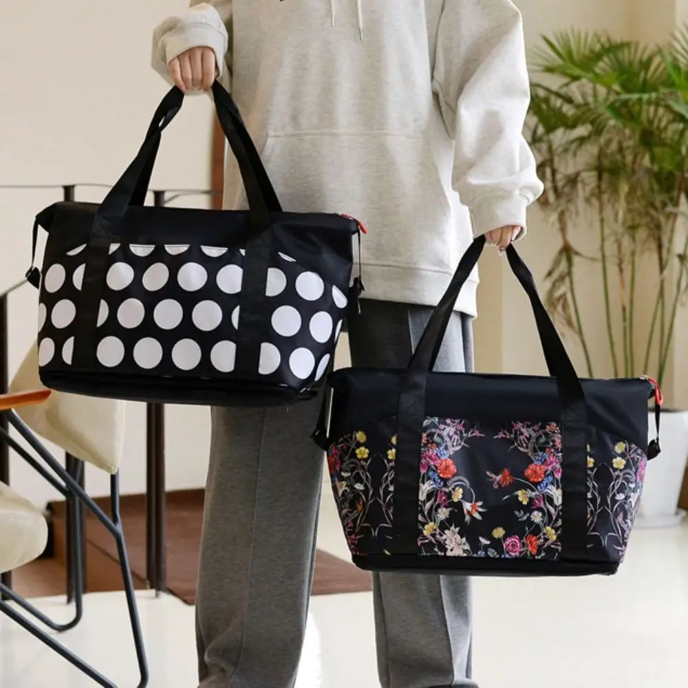 

Нейлоновая дорожная спортивная сумка большой емкости, водонепроницаемая многофункциональная сумка для ручной клади, портативная удобная сумка для фитнеса и тренировок