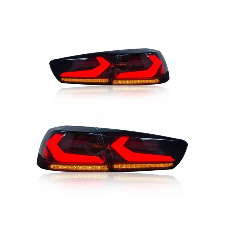 Lancer Accessories Led Taillights For Mitsubishi Lancer EX EVO 2008-2020  Upgrade Corvette Style Lancer Tail light