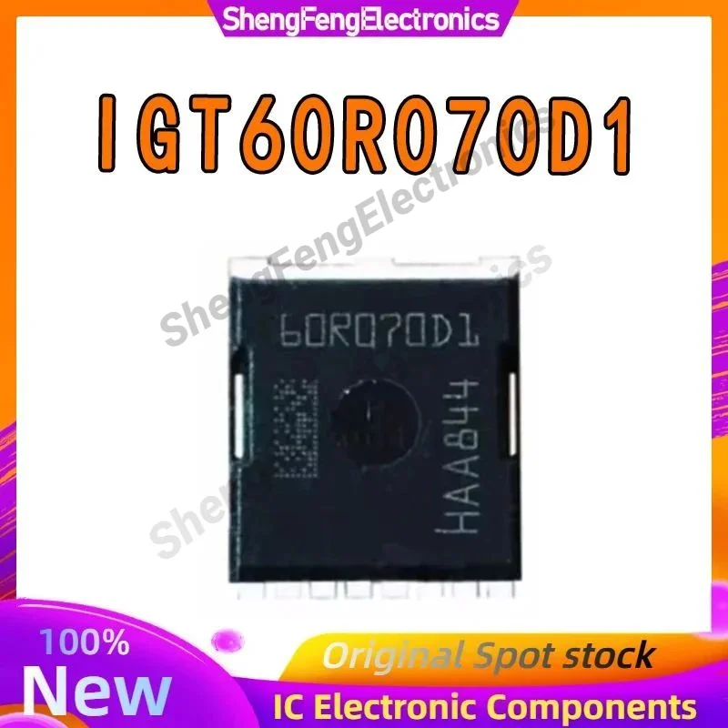 

5 шт. 100% новый набор микросхем IGT60R070D1 60R070D1 PSOF-8