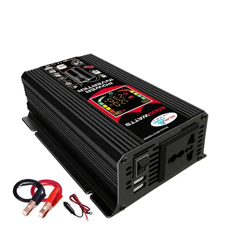 

6000W Car Power Inverter Modified Sine Wave Direct-current 12V To AC 220V 110V Converter Car Charger Converter