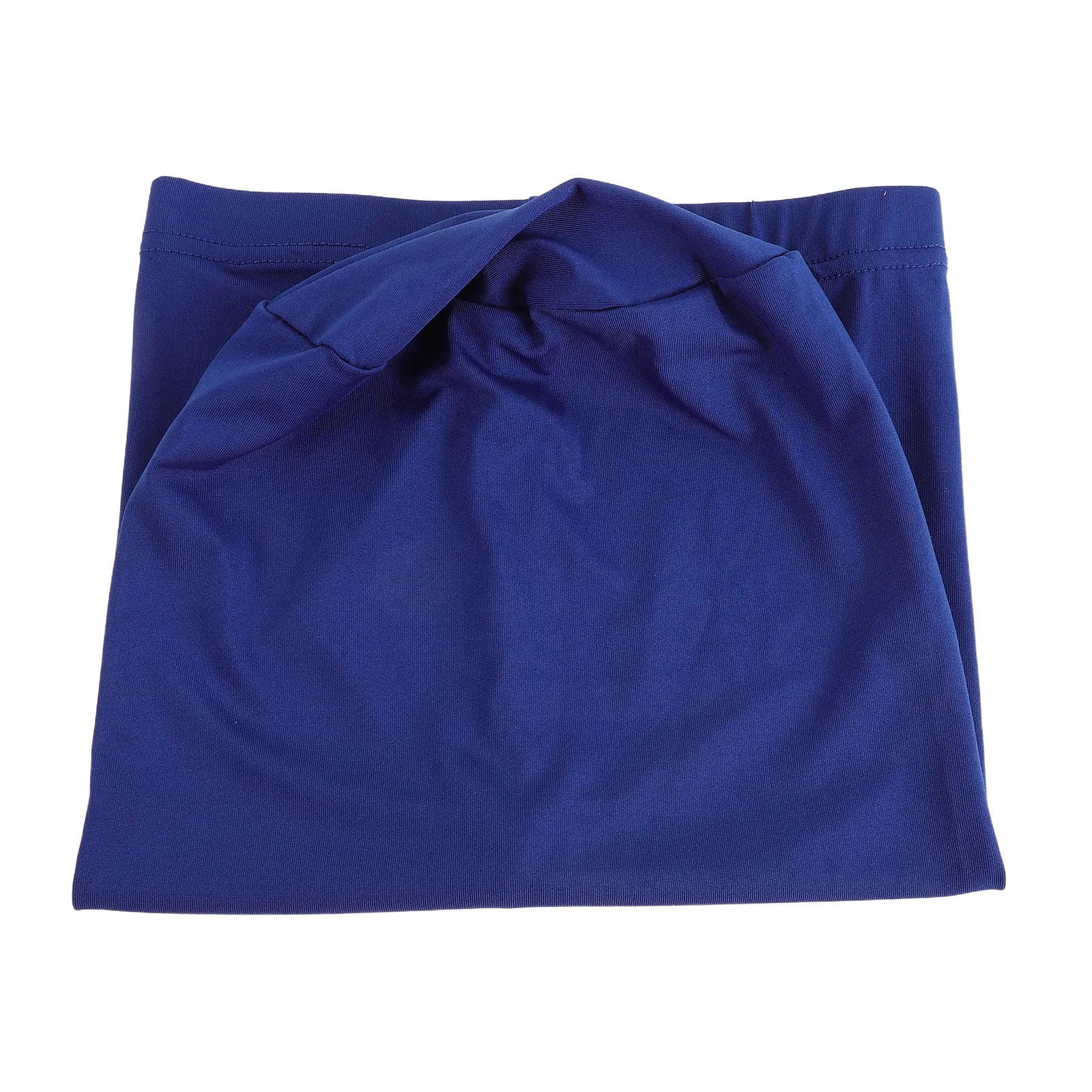 

Dreadlock Cap Blue: Hiphop Style Elastic Long Hair Head Wrap For Men Women Breathable Skull Cap Turban Bandana Sleep Bonnet