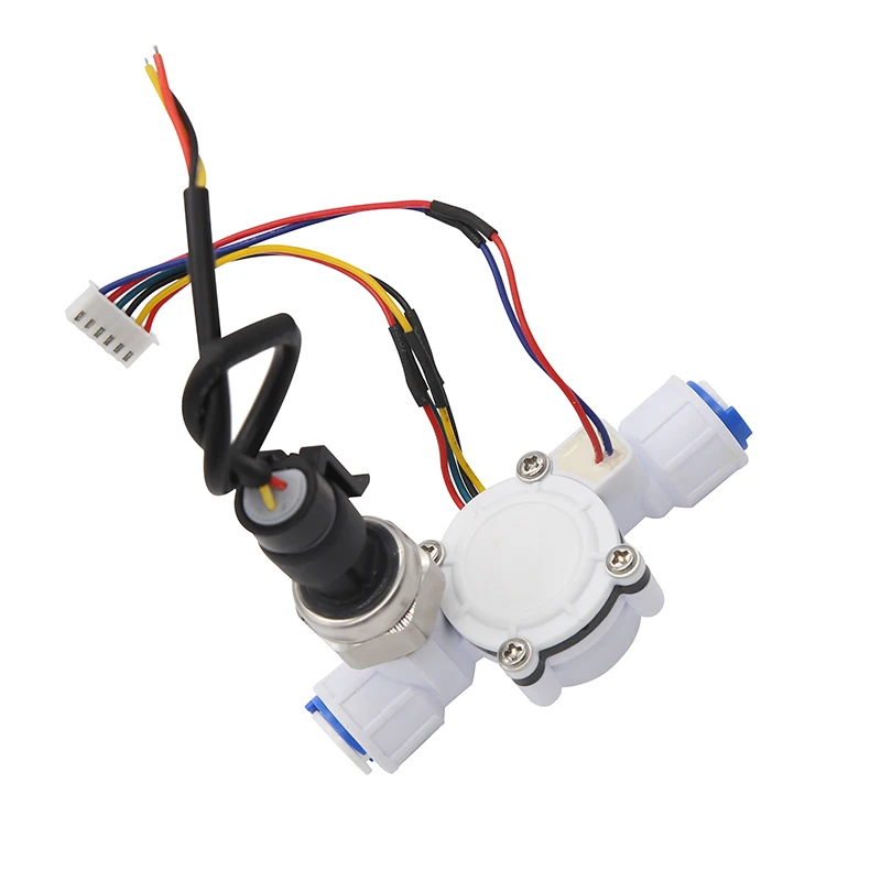 

MH-03 POM Multi-Function Flow Meter 3/8" - 0.3-9L/min 0.8MPa DC5-24V Water Sensor with Flow/Temp/TDS Counter