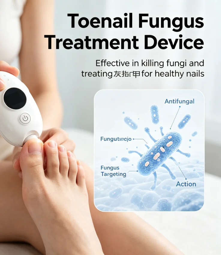 Nail Fungus Laser LED Light Device Fungal Nail Treatment Anti-Equipment Effectively Remove Fungal Toenail Nail Fungal Infection
