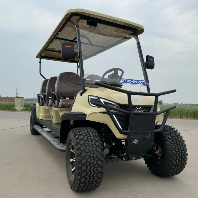 China Made Street Legal Golf Cart Off Road Four Wheel Golf Cart  14 Inch Wheel Utility Vehicle Lithium Battery Golf Cart