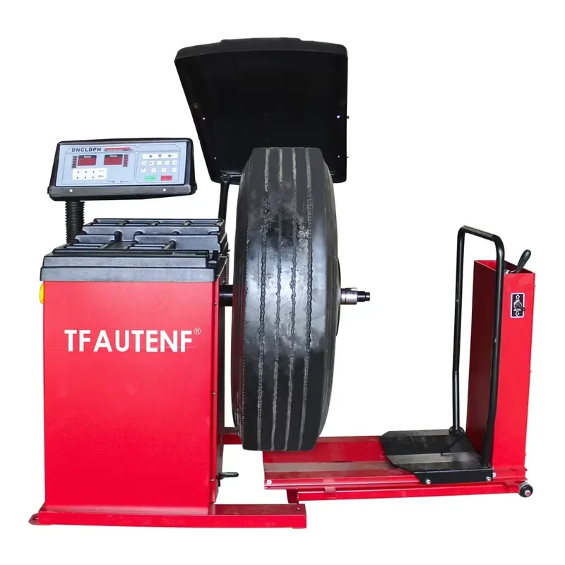 

TFAUTENF Truck Tyre Wheel Balancer Machine Bus Pickup Truck Wheel Balancing Machine