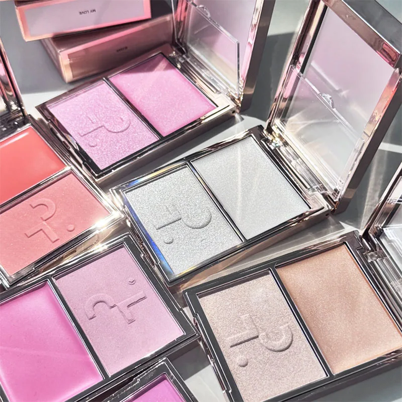 Patrick TA High Gloss Powder Blusher All-in-one Plate Water Light Texture Korean Style Cream Blush Popular Brand Makeup Products