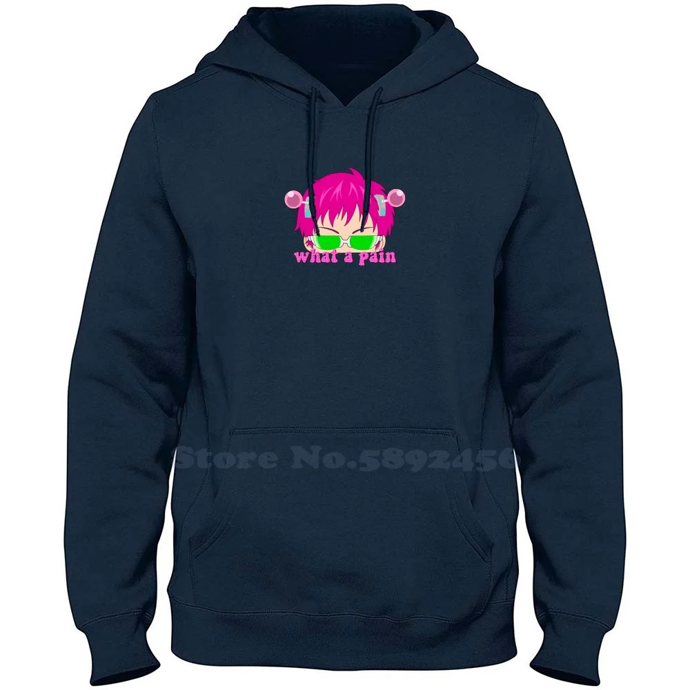 Saiki K What A Pain 100% Pure Cotton Hoodie Saiki K Kusuo Saiki Anime