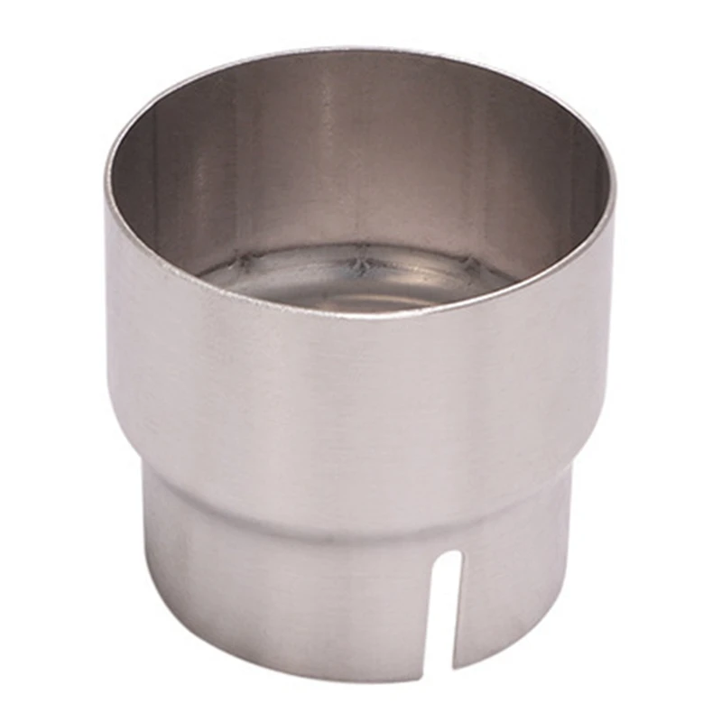 2Pcs 51Mm To 54Mm Motorcycle Exhaust Pipe Diameter Converter Motorcycle Stainless Steel Reducer Adapters Accessories