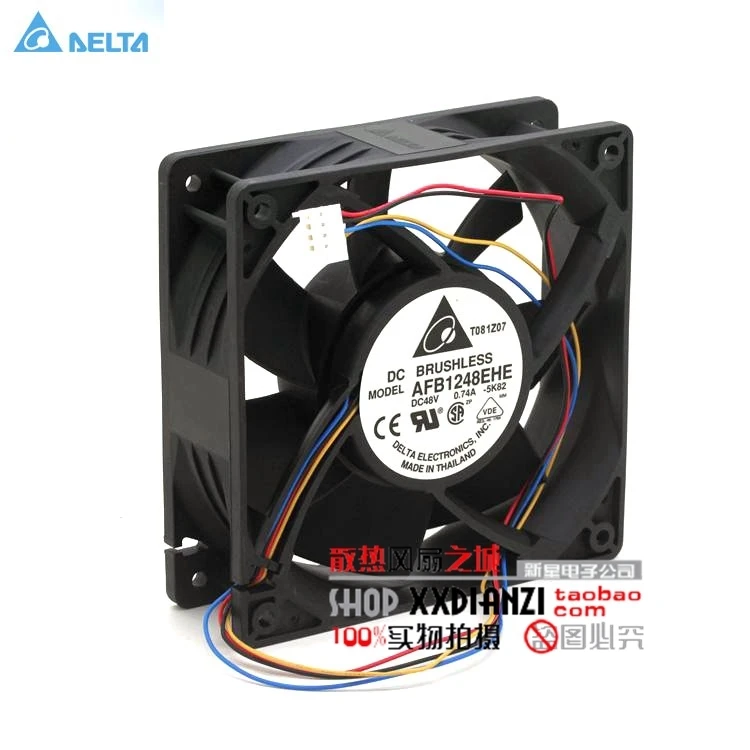 

Original for delta AFB1248EHE 12038 48V 0.74A PWM fan speed control of wind capacity