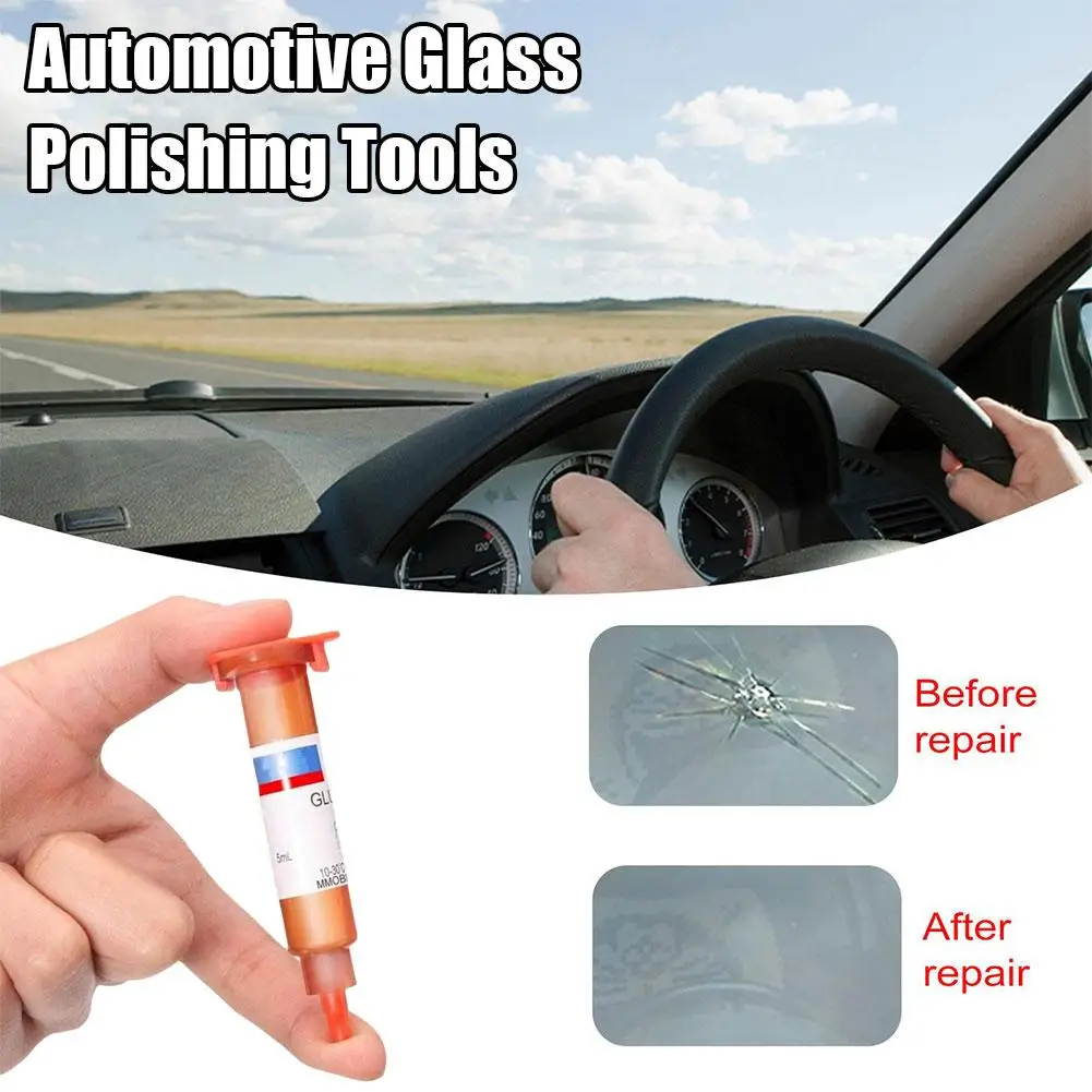 10ml Optical Glue Glue Car Window Glass Scratches Long Repair Glass Cracks Crack Polishing Broken Tools Tools Z0W0