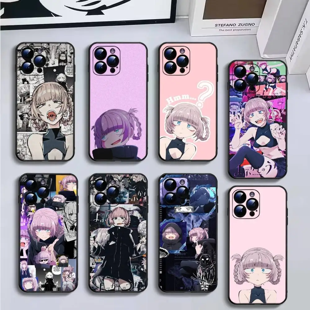 

Call of the night anime design Phone Case For iPhone17,16,15,14,13,12,11 Plus,Pro Max,Soft Black Cover