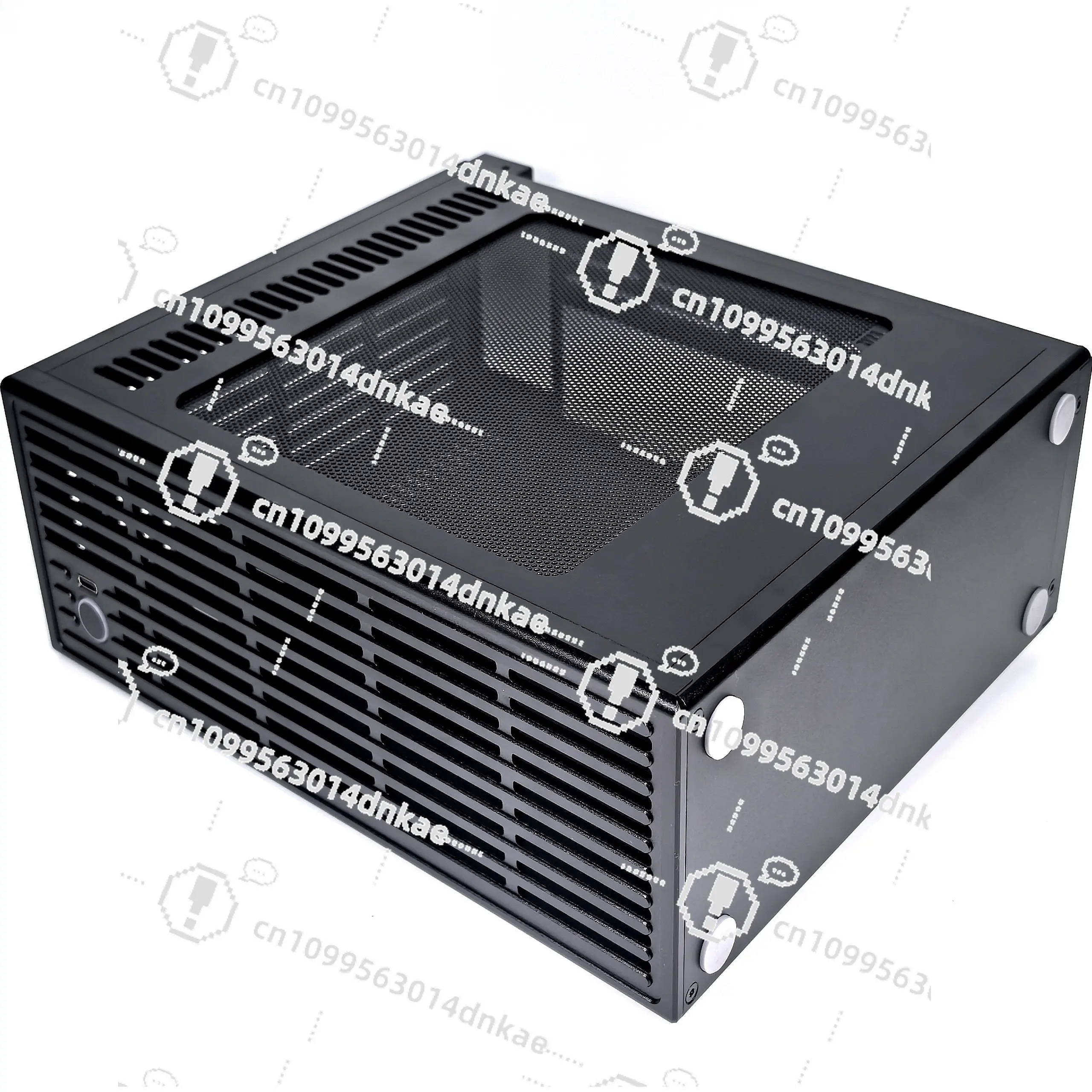 [Change] ZS-D2/ITX Half-height Knife Card Computer Chassis, Version V4\ 4.9L Volume, All-aluminum Chassis