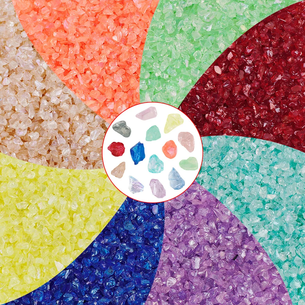 

1 Bag 20g Mini Nail Rhinestones Irregular-shaped Beads Crystal For 3D Nail Art Decoration Design Manicure Tools