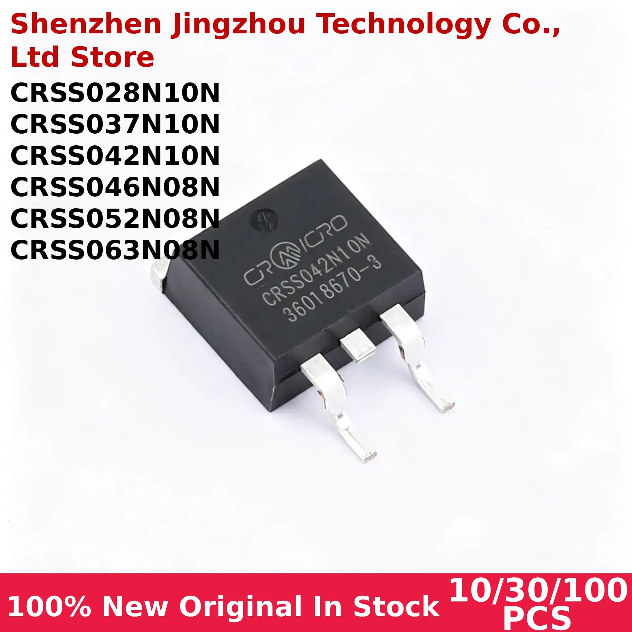 5/50/200PCS 100% New CRSS028N10N CRSS037N10N CRSS042N10N CRSS046N08N CRSS052N08N CRSS063N08N TO-263 In stock Wholesale