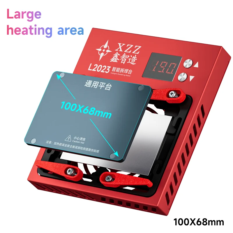 XZZ Preheater L2023 For iPhoneX-15PM Android iQOO 11 Pro/Mate50 RS/OPPO Find N/Vivo Desoldering Lamination LCD Bracket XINZHIZAO