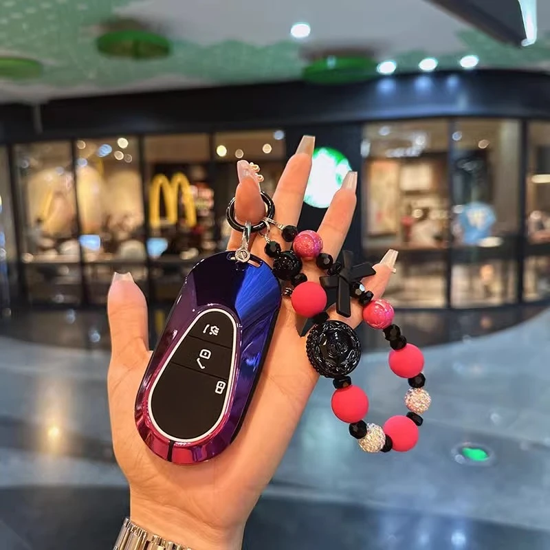 

Suitable for Mercedes Benz C260l key protection case C260L/C200L/E260L/S450L/S400L/shell buckle metal key box