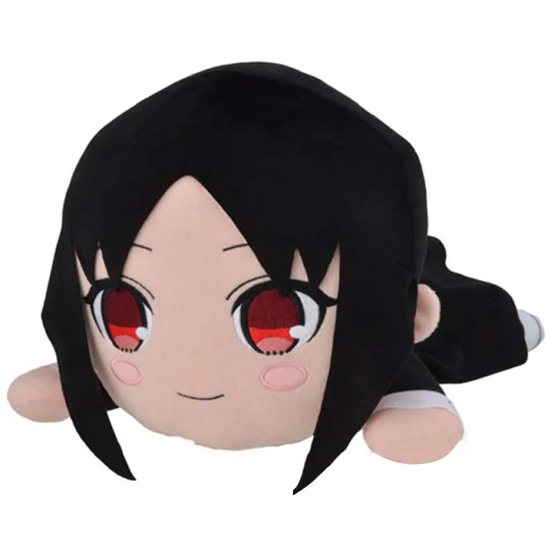 Cute Japan Anime Kaguya-sama Love is War Shinomiya Kaguya Laying Down Big Plush Plushes Stuffed Pillow Doll Toy 40cm Kids Gifts