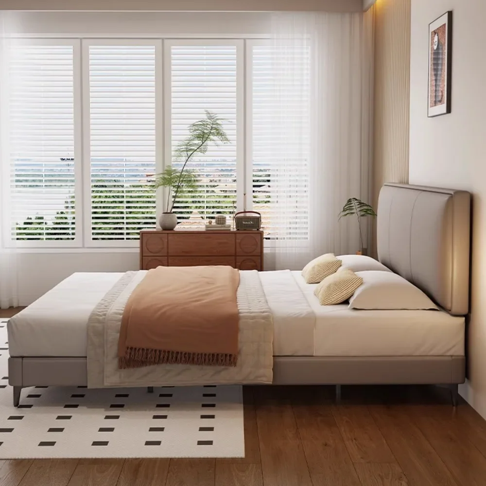 

Waterproof Nordic Beds Leg Support Storage French Lounge Beds Kingsize Modern Bedroom Legowisko Dla Ludzi House Accessories