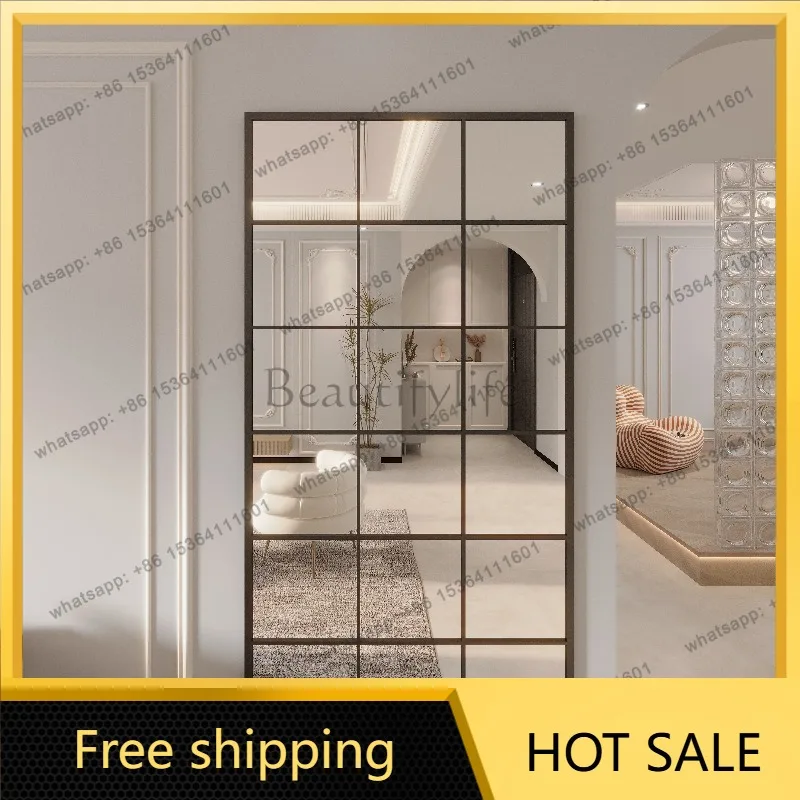 Best Sellers Nordic Bed Room Mirrors Full Body Wall Sticker Design Long Mirrors Full Body Living Room Big Espejos Decorativos Ro