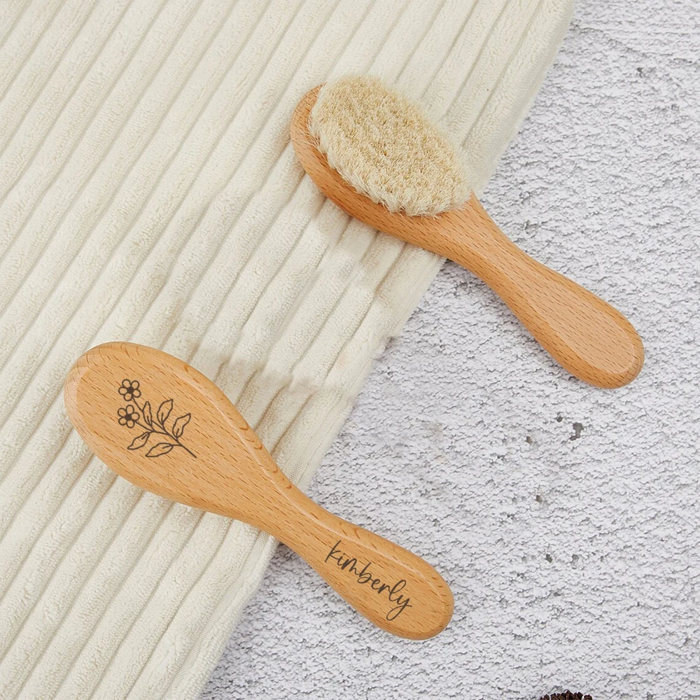 Personalized Baby Hairbrushes Custom Brush Hairbrushes for Kids Personalized Gifts Baby Birthday Gifts